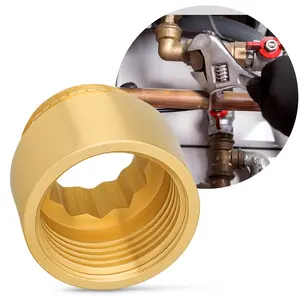  Złączka mosiężna 3/4'' GW x 1/2'' GZ