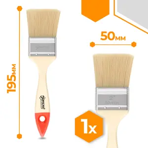 Pędzel płaski Standard 50 mm