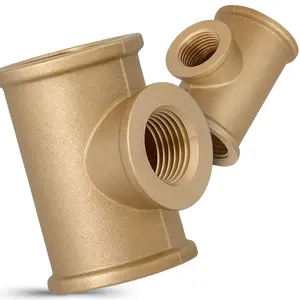 Trójnik mosiężny 1''x1/2''x1'' GW