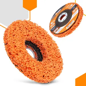 Tarcza ścierna z włókniny 125 mm × 22.23 mm T27 pomarańczowa, twardy