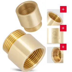 Przedłużka mosiężna 3/4'' GW x 3/4'' GZ x 25 mm