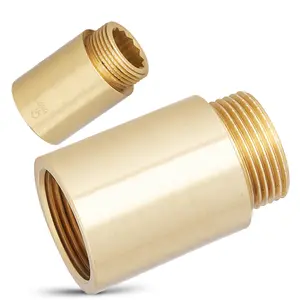 Przedłużka mosiężna 1'' GW x 1'' GZ x 40 mm