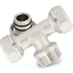 Trójnik PEX skręcany 25x1x25 GZ