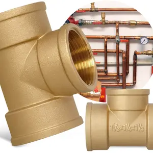  Trójnik mosiężny 6/4'' GW x 5/4'' GW x 6/4'' GW