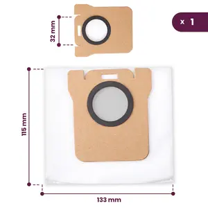 Worek syntetyczny do odkurzacza Dreame (S10 Pro / X10)