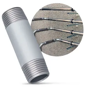 Rura stalowa gwintowana 3/4'' GZ x 3/4'' GZ 80 mm