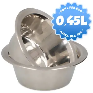 Metalowa miska 0,45 l