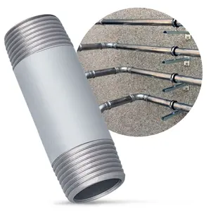 Rura stalowa gwintowana 1'' GZ x 1'' GZ 80 mm