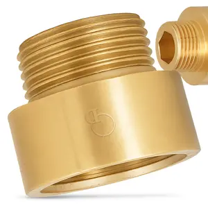 Złączka mosiężna 1/2'' GW x 3/8'' GZ